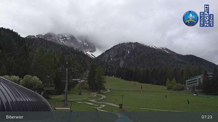 Archiv Foto Webcam Biberwier in der Zugspitz Arena