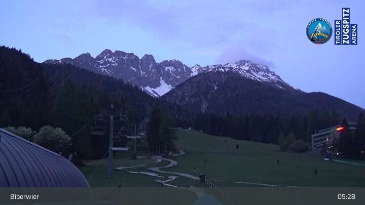 Archiv Foto Webcam Biberwier in der Zugspitz Arena