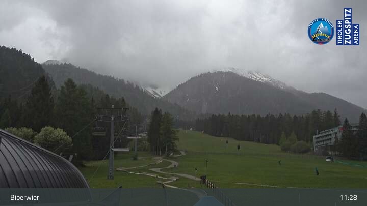 Archived image Webcam Biberwier Base Station Marienbergbahn