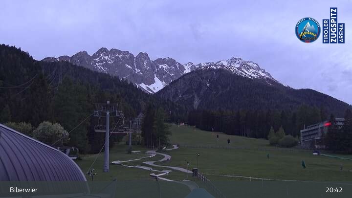 Archiv Foto Webcam Biberwier in der Zugspitz Arena