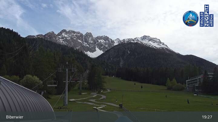 Archiv Foto Webcam Biberwier in der Zugspitz Arena