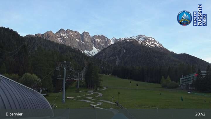 Archiv Foto Webcam Biberwier in der Zugspitz Arena