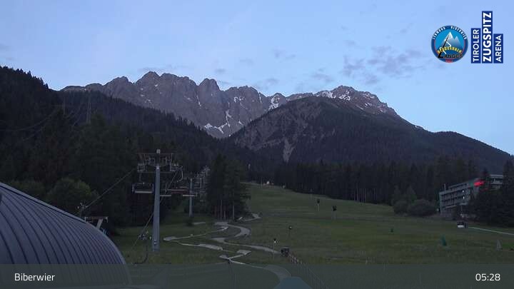 Archiv Foto Webcam Biberwier in der Zugspitz Arena