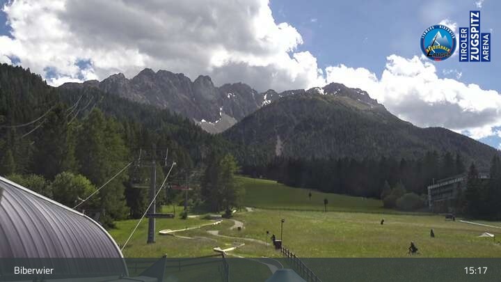 Archiv Foto Webcam Biberwier in der Zugspitz Arena