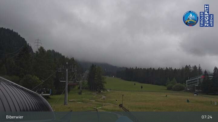 Archived image Webcam Biberwier Base Station Marienbergbahn