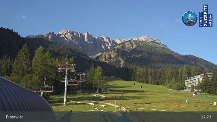 Archiv Foto Webcam Biberwier in der Zugspitz Arena