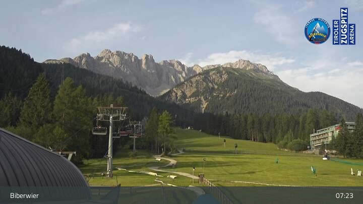 Archived image Webcam Biberwier Base Station Marienbergbahn