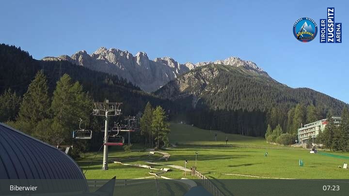 Archiv Foto Webcam Biberwier in der Zugspitz Arena