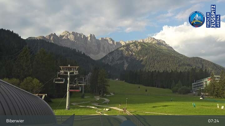 Archiv Foto Webcam Biberwier in der Zugspitz Arena