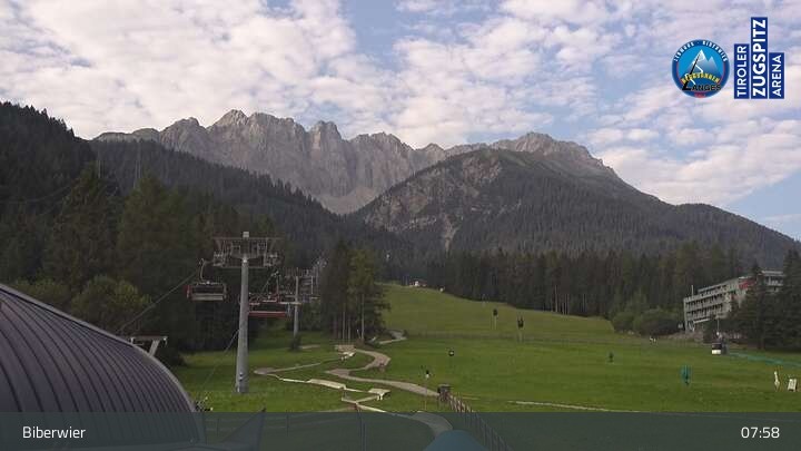 Archiv Foto Webcam Biberwier in der Zugspitz Arena