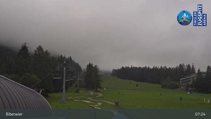 Archived image Webcam Biberwier Base Station Marienbergbahn