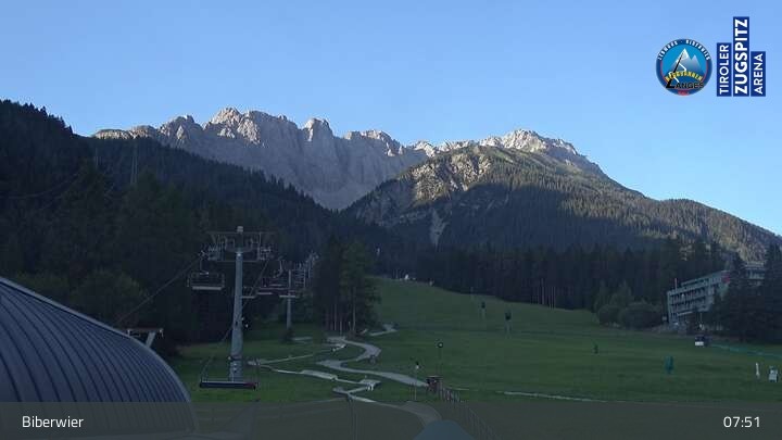 Archiv Foto Webcam Biberwier in der Zugspitz Arena