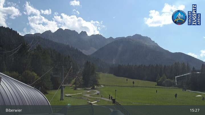 Archiv Foto Webcam Biberwier in der Zugspitz Arena