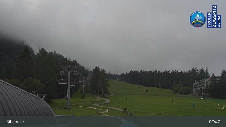 Archiv Foto Webcam Biberwier in der Zugspitz Arena