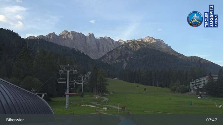 Archiv Foto Webcam Biberwier in der Zugspitz Arena