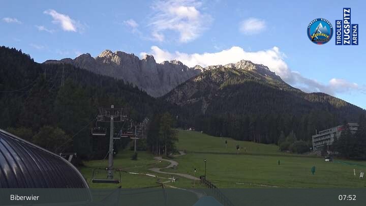 Archiv Foto Webcam Biberwier in der Zugspitz Arena