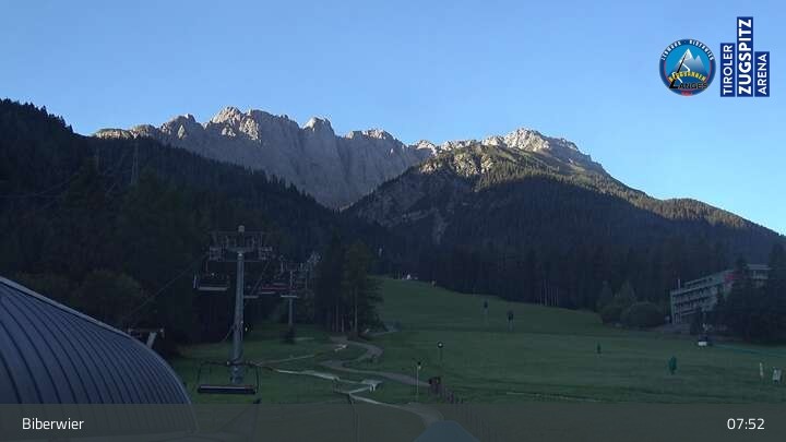 Archiv Foto Webcam Biberwier in der Zugspitz Arena