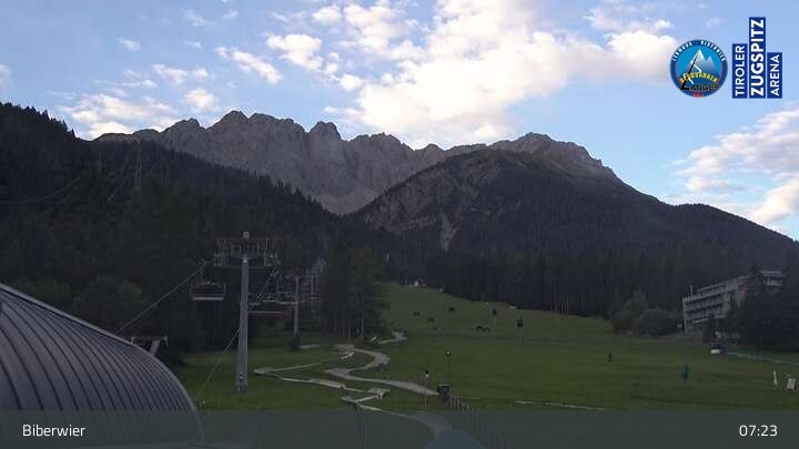 Archiv Foto Webcam Biberwier in der Zugspitz Arena