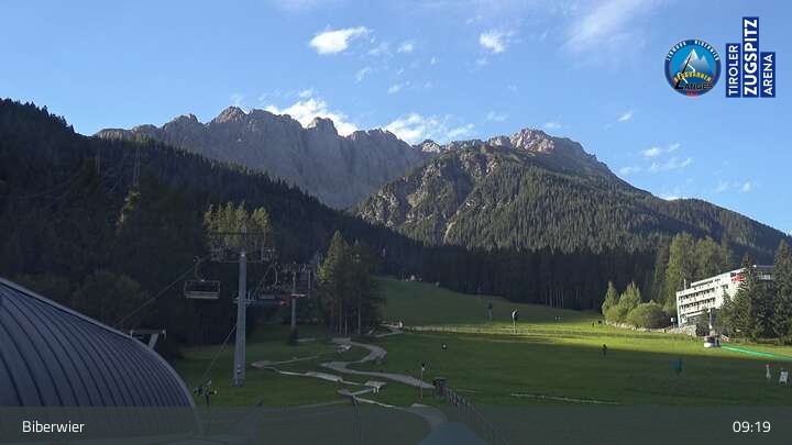 Archiv Foto Webcam Biberwier in der Zugspitz Arena
