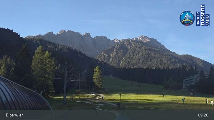 Archiv Foto Webcam Biberwier in der Zugspitz Arena