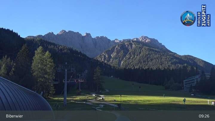 Archiv Foto Webcam Biberwier in der Zugspitz Arena