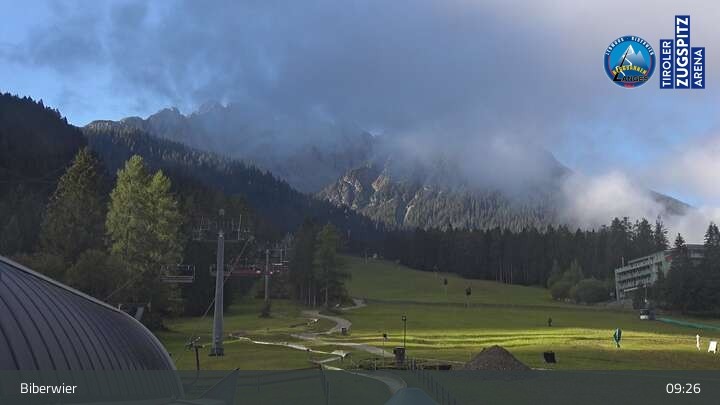 Archiv Foto Webcam Biberwier in der Zugspitz Arena