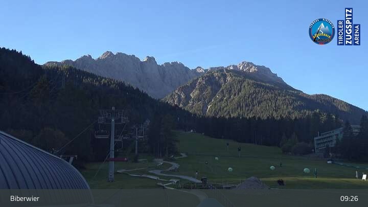 Archiv Foto Webcam Biberwier in der Zugspitz Arena