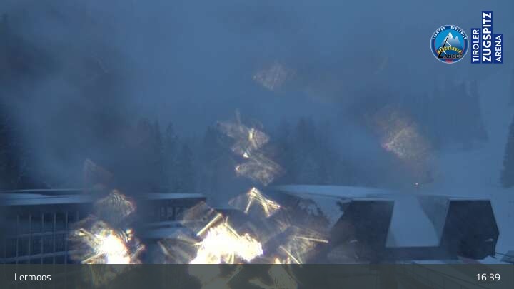 Archived image Webcam Ski resort Lermoos Grubigstein