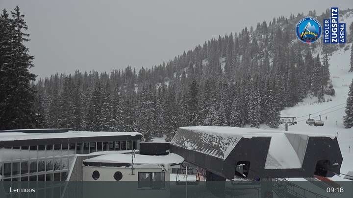 Archiv Foto Webcam Skigebiet Lermoos Grubigstein