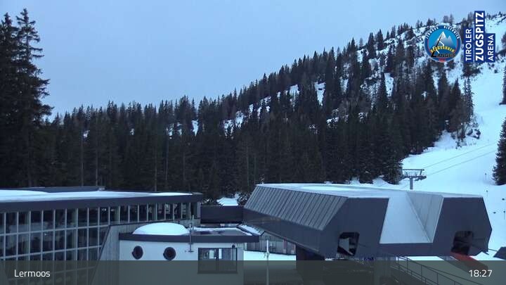 Archiv Foto Webcam Skigebiet Lermoos Grubigstein