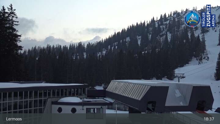 Archiv Foto Webcam Skigebiet Lermoos Grubigstein