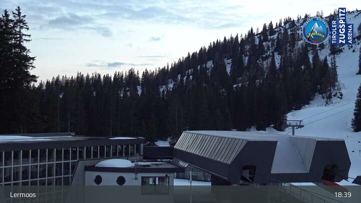 Archiv Foto Webcam Skigebiet Lermoos Grubigstein