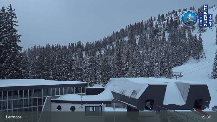 Archiv Foto Webcam Skigebiet Lermoos Grubigstein