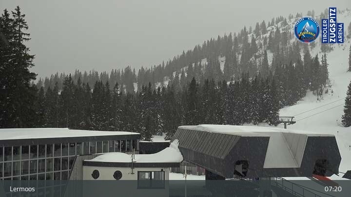 Archiv Foto Webcam Skigebiet Lermoos Grubigstein