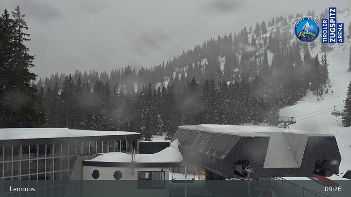 Archiv Foto Webcam Skigebiet Lermoos Grubigstein