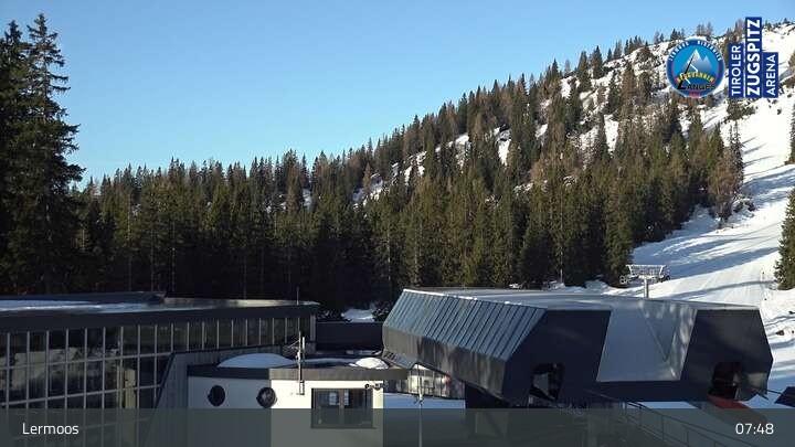 Archiv Foto Webcam Skigebiet Lermoos Grubigstein