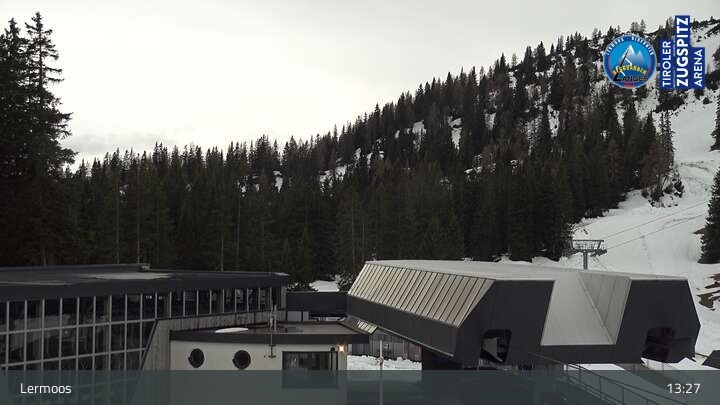 Archiv Foto Webcam Skigebiet Lermoos Grubigstein