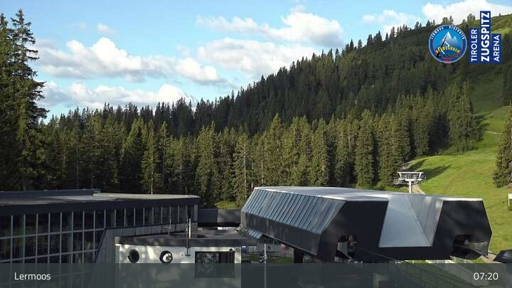 Archiv Foto Webcam Skigebiet Lermoos Grubigstein