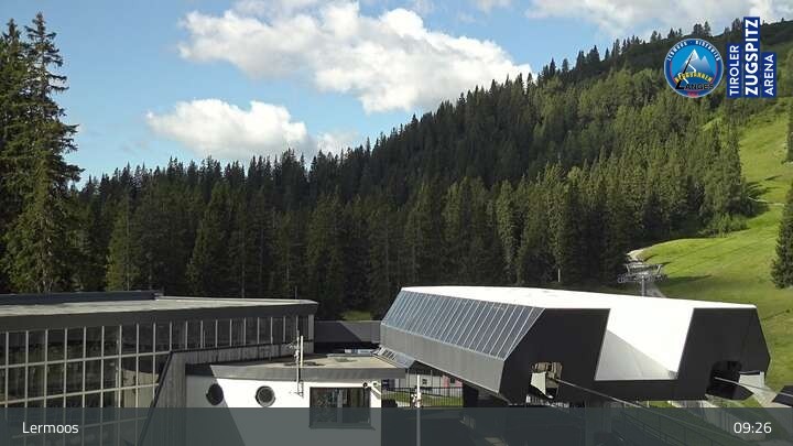 Archiv Foto Webcam Skigebiet Lermoos Grubigstein