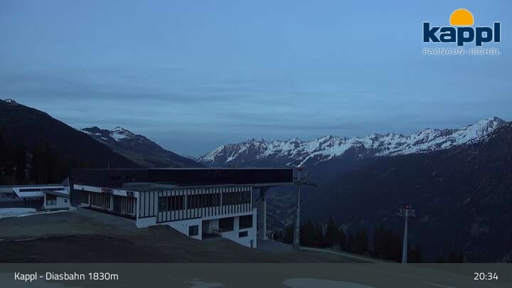 Archiv Foto Webcam DIAS-Bahn in Kappl