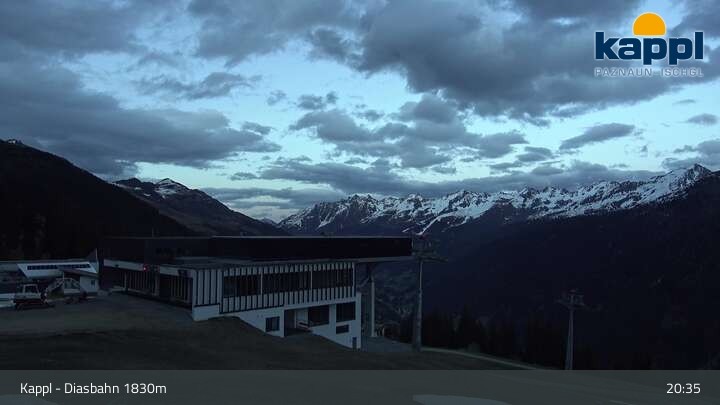 Archiv Foto Webcam DIAS-Bahn in Kappl