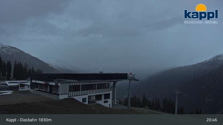 Archiv Foto Webcam DIAS-Bahn in Kappl