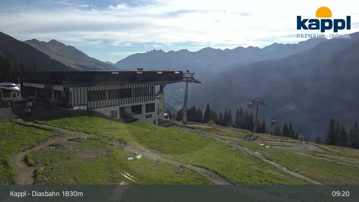 Archiv Foto Webcam DIAS-Bahn in Kappl
