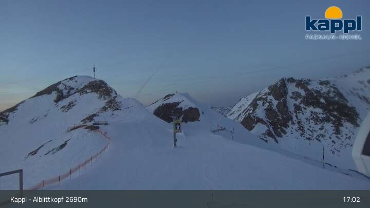 Archiv Foto Webcam Alblittkopfbahn - Kappl