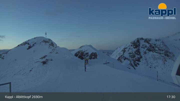Archiv Foto Webcam Alblittkopfbahn - Kappl