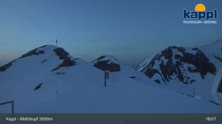Archiv Foto Webcam Alblittkopfbahn - Kappl