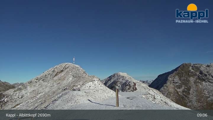 Archiv Foto Webcam Alblittkopfbahn - Kappl