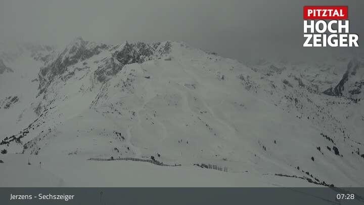 Archiv Foto Webcam Jerzens - Sechszeiger