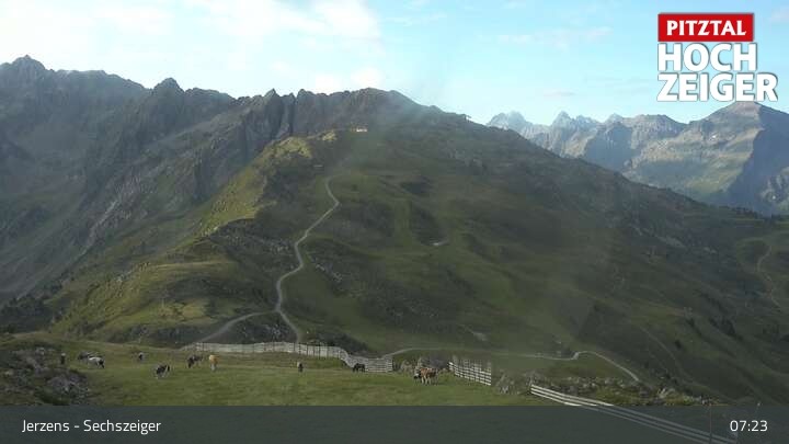 Archiv Foto Webcam Jerzens - Sechszeiger