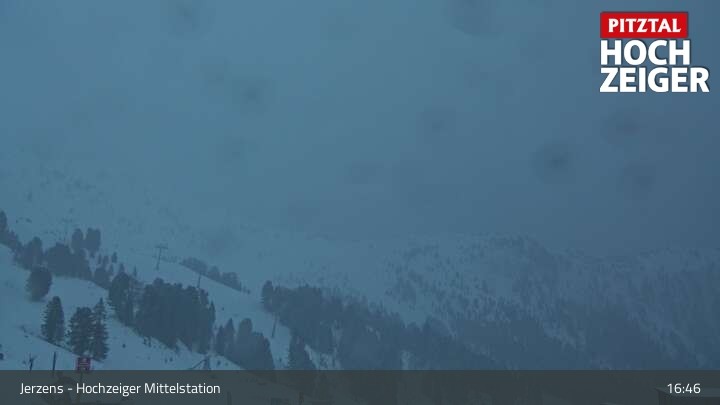 Archived image Webcam Jerzens - Hochzeiger Mittelstation
